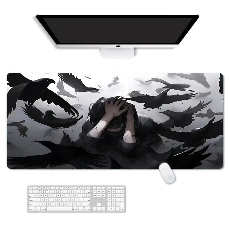 Black XXL Gaming Mouse Pads Computer Gaming Accessories Desktop Mouse Endless Player Office Accessories Computer Large Desk mats
