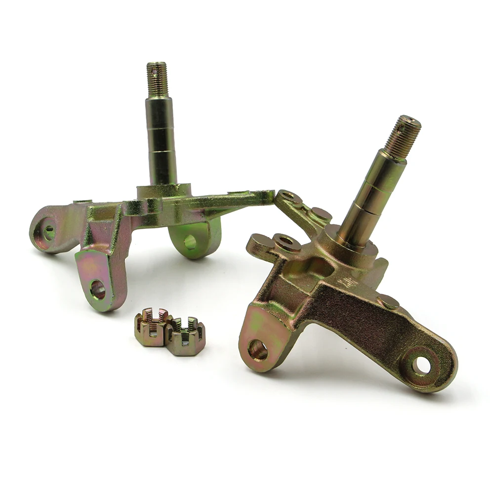 1Pair/2pcs Steering Strut Knuckle Spindle Fit For China 200cc 250cc 300cc Loncin ATV UTV Buggy Quad Bike Parts
