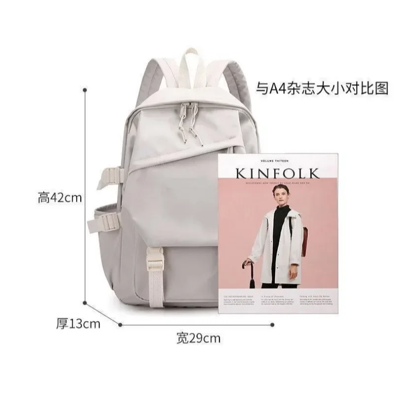 Sanrio Kuromi Cute Cartoon Fashion High Capacity Backpack Stylish Casual School Girl Student Backpack Kawaii Daily Backpack New