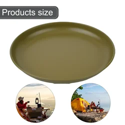 Camping Tableware Titanium Plate Tourist Dishes Food Pan Kit Dinner Set For Outdoor Bushcraft Picnic With Non-stick Coating