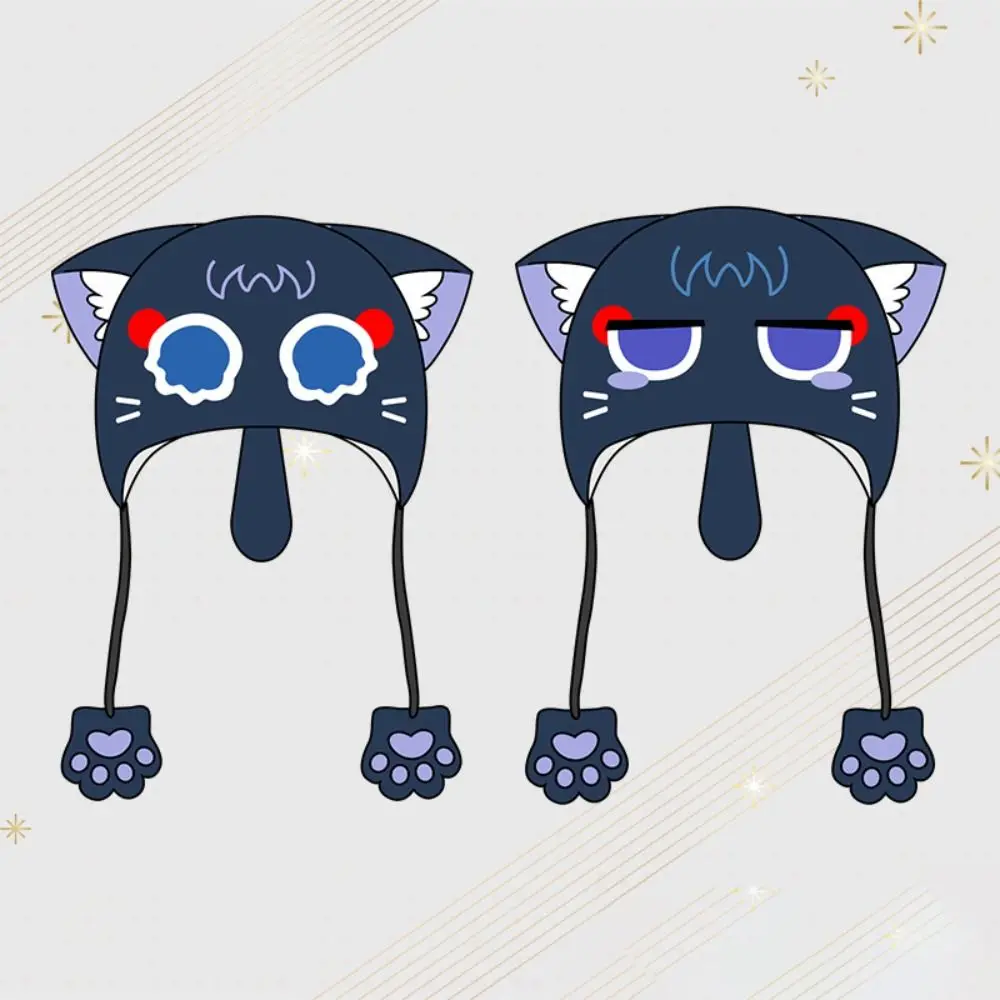 

Cat Ears Warm Winter Hat Thickened Kawaii Bomber Hat Cute Y2k Ski Hat for Women Girls