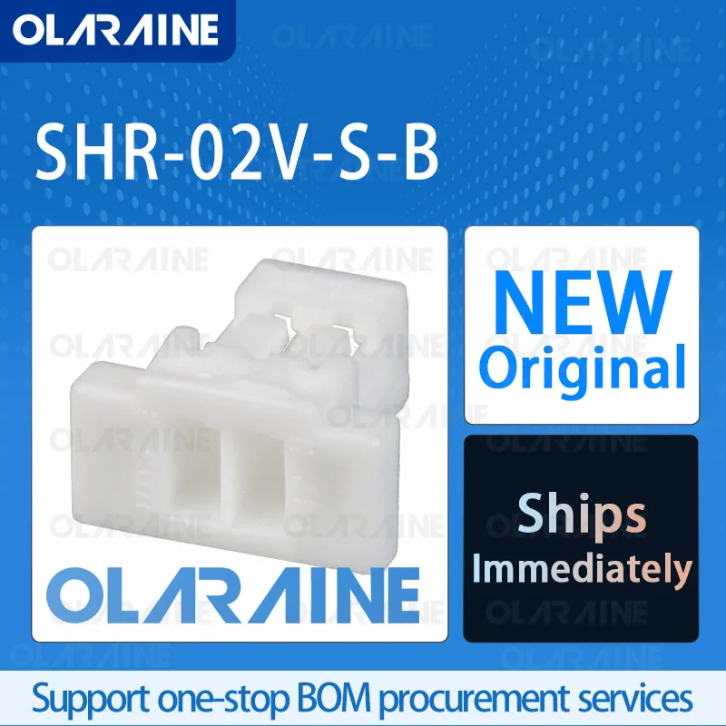 

50/200/500Pcs SHR-02V-S-B 100% brand new and original IC chip Connector headers and wire housings