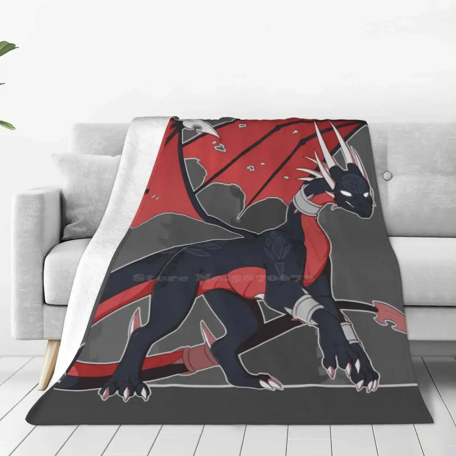 Concurrent Skies All Sizes Soft Cover Blanket Home Decor Bedding Cynder The Dragon Spyro The Dragon Of Spyro