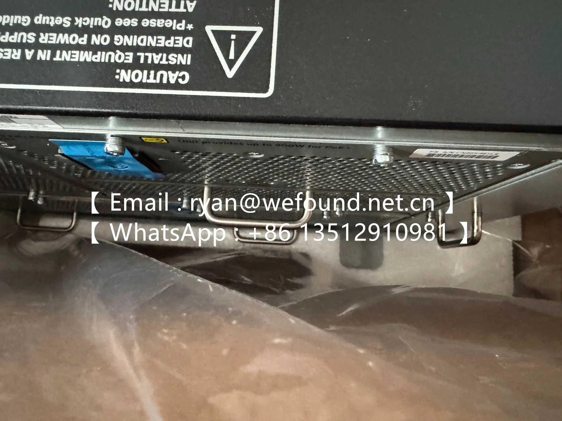 J9829A 1100W PoE+ 5400R power supply