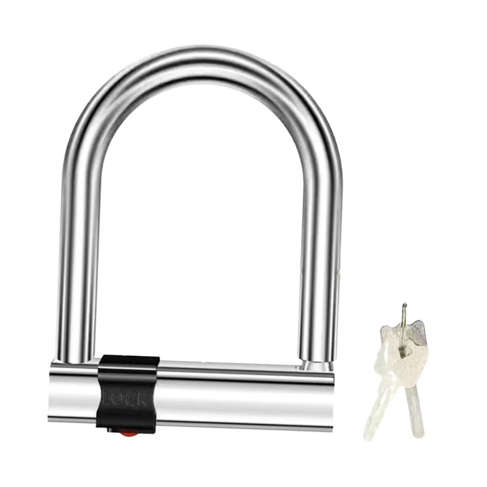 

Anti Theft U Lock Stainless Steel Hydraulic Cutter Resistant Padlock for Reliable Bicycle and Scooter Security