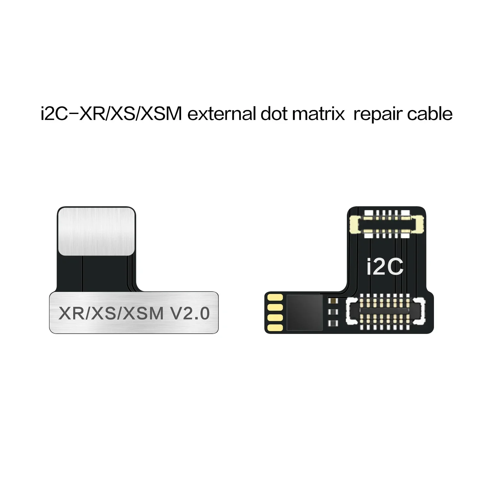 i2C I6S MC15 لا يتطلب لحام معرف الوجه اختبار الكابلات المرنة لا لحام آيفون X إلى 14 برو ماكس نقطية العارض إصلاح العلامة