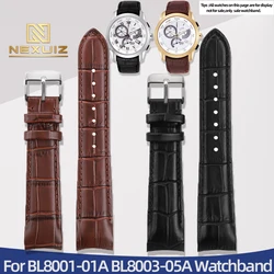 Cowhide Watchstrap For Citizen ECO-DRIVE BL8001-01A BL8003-05A Watchband 20mm 21mm 22mm Men's Strap Straight Joint Watch Chain