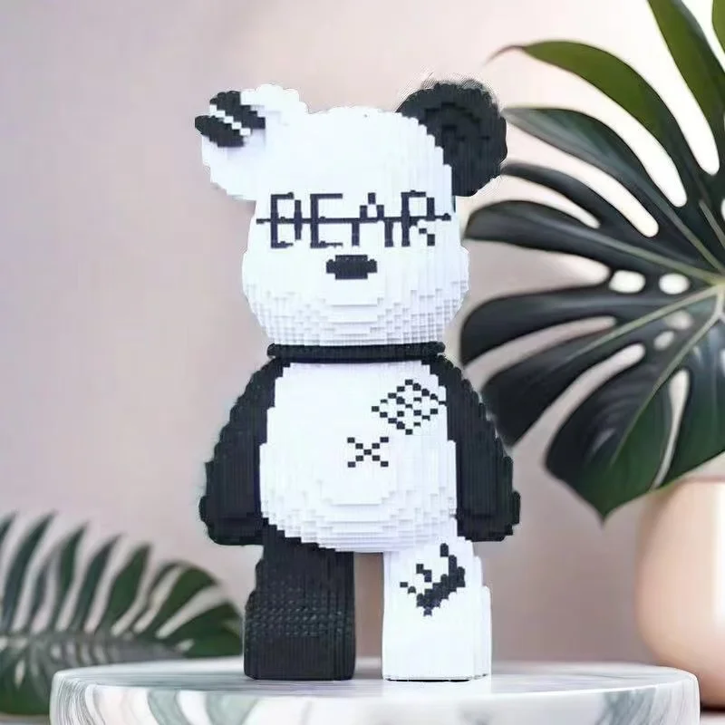 3698 Pieces of Classic Koobie Bear 3D Stereo Building Blocks Assembly Puzzle Decorative Ornaments DIY Puzzle Model Set - DIY Handmade Toys - Perfect for Halloween view 5