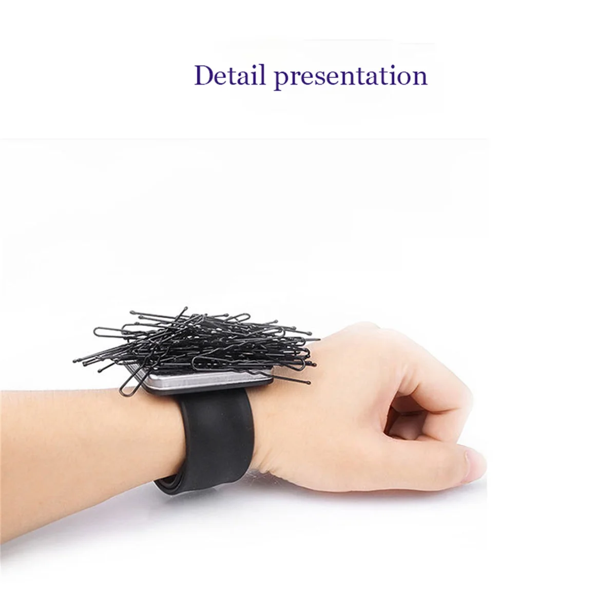 Magnetic Sewing PinCushion Silicone Wrist Needle Pad Safe Bracelet Pin Cushion Storage Sewing Pins Wristband Pin Holder 4 Colors