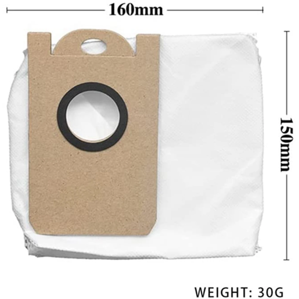 Kyvol Cybovac S31 용 진공 먼지 봉투, Uoni V980 Plus Q6, M7 Pro M7 Max 진공 청소기 액세서리, 10 개