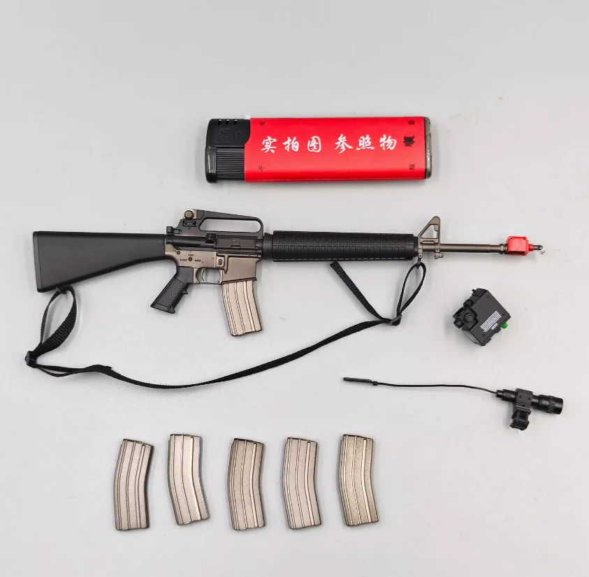 

For Sale 1/6 DAMTOYS DAM 78079 US. USMSC Soldier Doll Main Weapon M16 Clips with Sling PVC Material Not Real For 12" Doll Figure