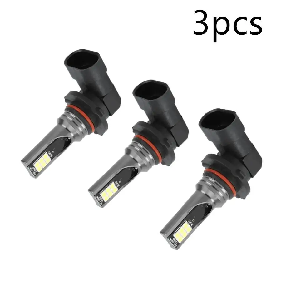 

3Pcs 9005 9006 LED Headlight H11 H8 H9 H10 H1 H3 Car Fog Light Bulbs DRL H4 H7 Auto Driving Running Lamps 6000K 8000LM 80W 12V