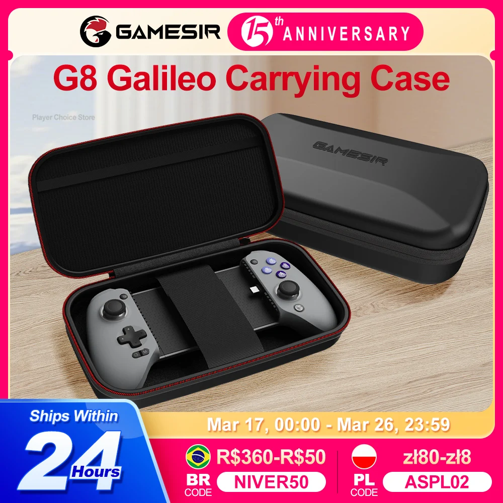 Gamesir G8 Galileo Carrying Case For X2 Pro X2s Type-C X2s Bluetooth X3 X2 Mobile Gamepads Traveling Bag Protective Storage Box