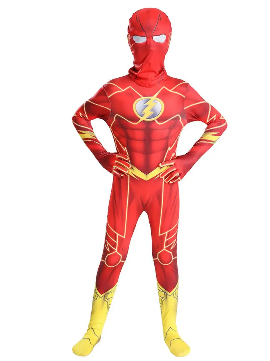 بدلة ضيقة للأطفال للعروض المسرحية والأفلام والتلفزيون، زي تنكري من ألياف التي-أسيتات