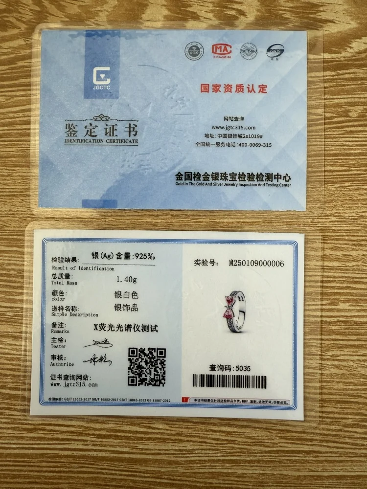 White Pearl Pink Bow 925 Sterling Silver Ring Rings For Women European Fashion Jewelry Accessories  Heart Gifts Wedding Patry