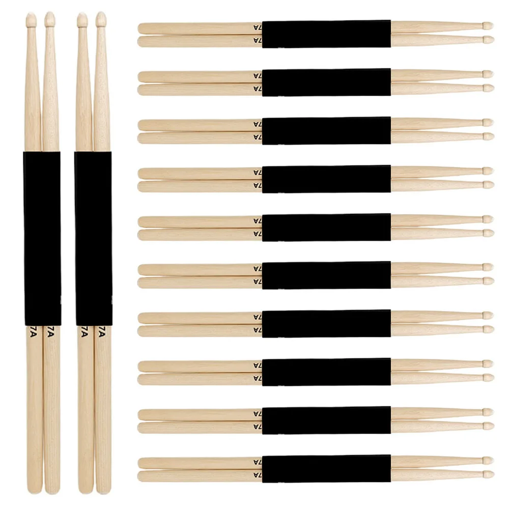 

Maple Drumsticks Professional Lightweight Percussion Sticks For Adults Kids Practice Jazz Drumming Equipment 7A