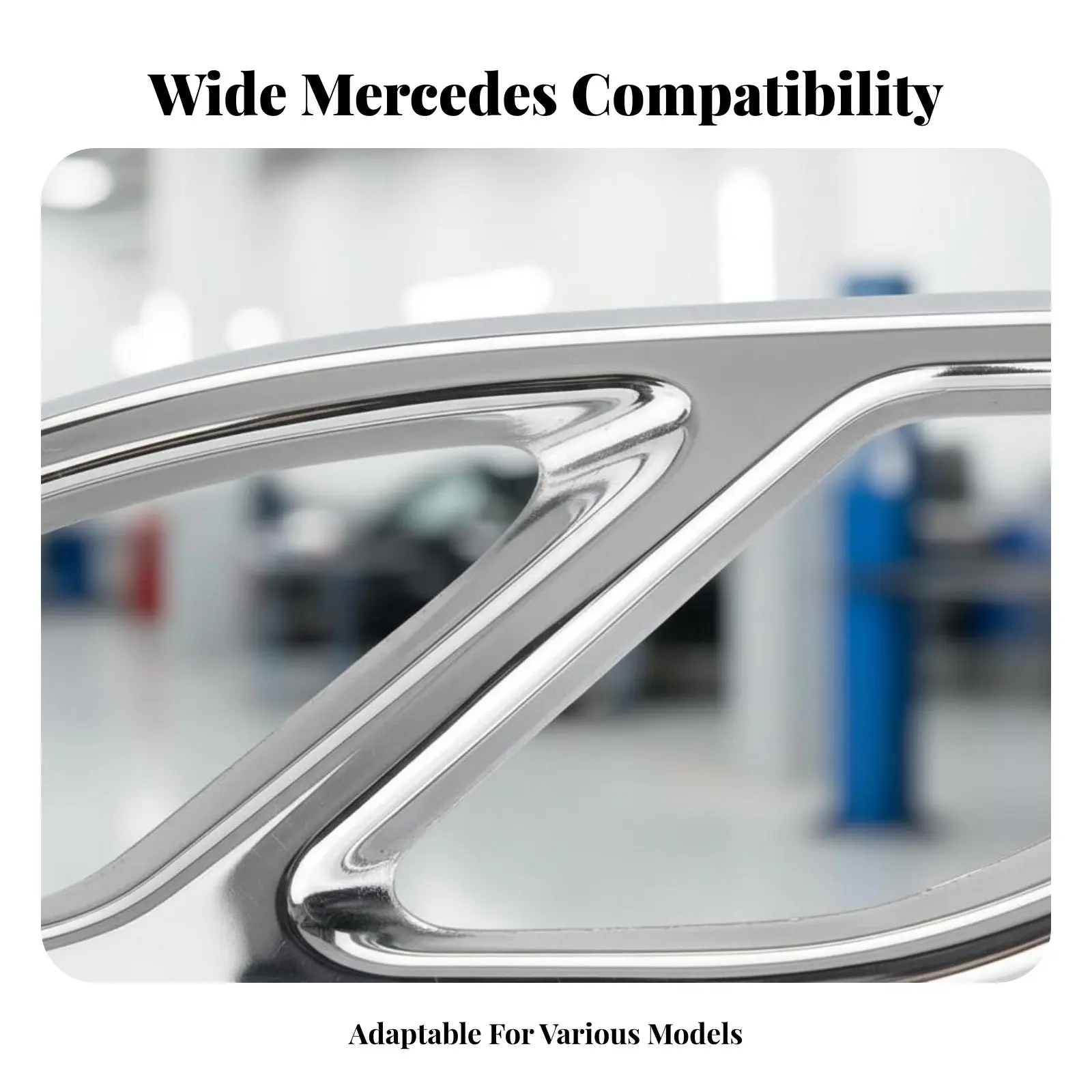 

2 Pieces Four-Outlet Outlet Exhaust Tip Cover Sporty Look Rear Bumper Exhaust Pipe Trim Rear Bumper Outlet Frame Stylish Design