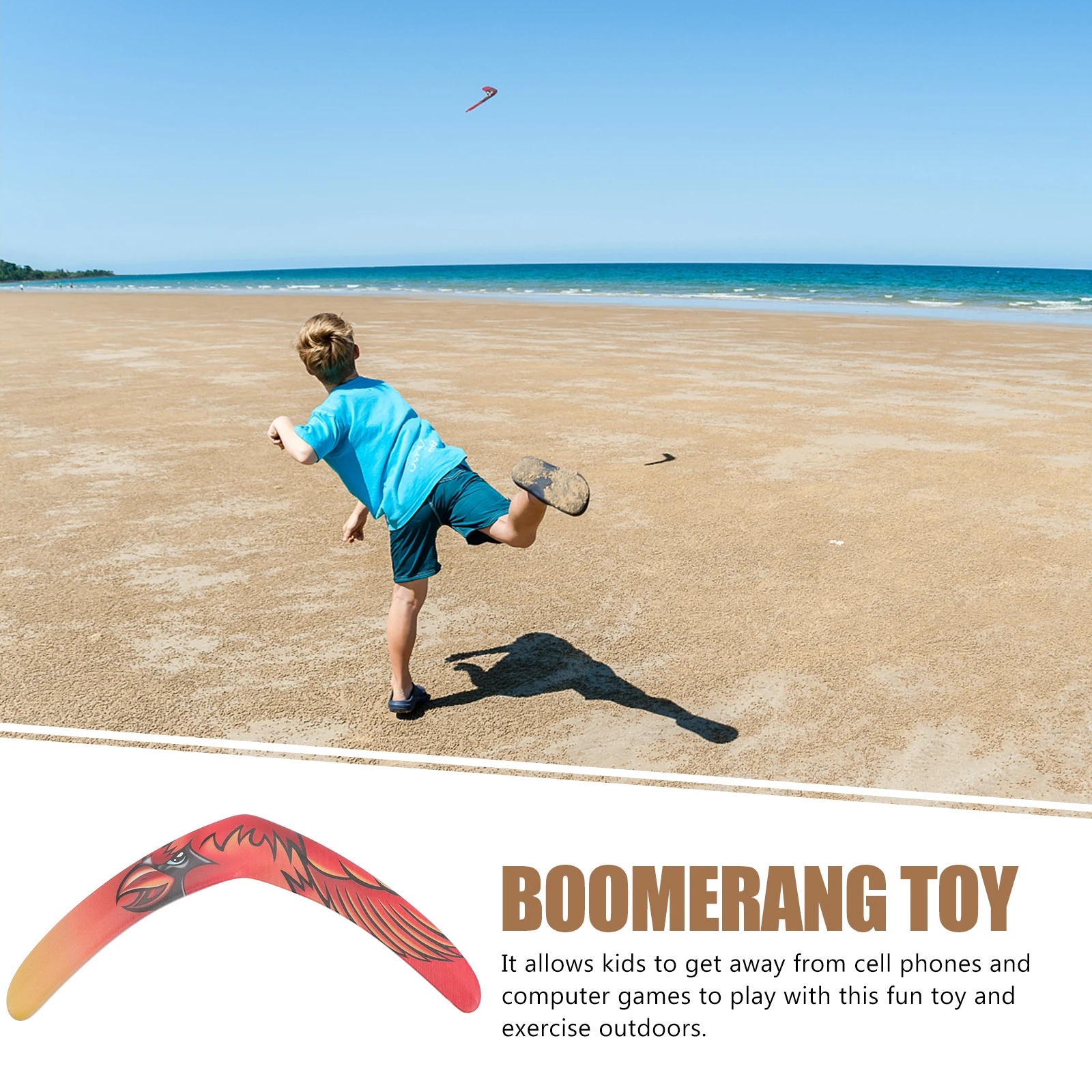 Bumerang Outdoor Flying Disc Spielzeug Spielzeug Flugzeug Sport Eva Bumerangers Kinderscheiben