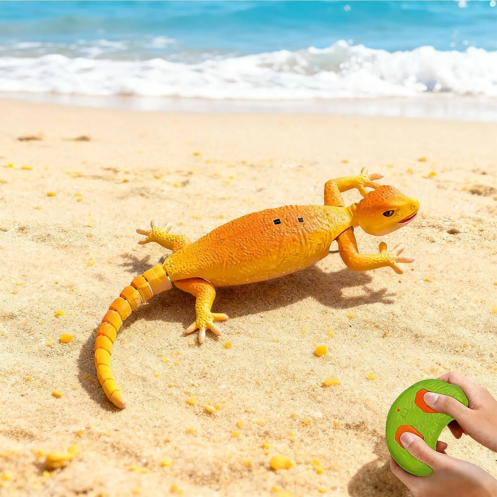 Controle remoto gecko wallclimbing carro para crianças elétrico rc lagarto brinquedo natal novidade presente rastejando brinquedo seguro e durável