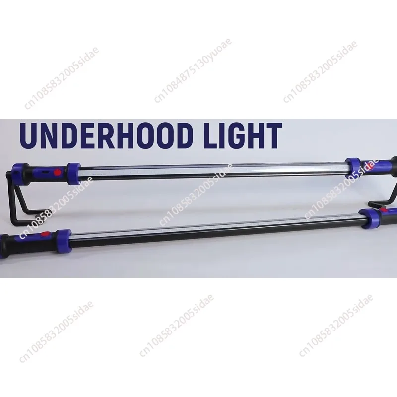 360° Adjustable LED Work Light Rechargeable Auto Repair Overhaul Light Long Strip Cabin Light for Car Truck Workshop