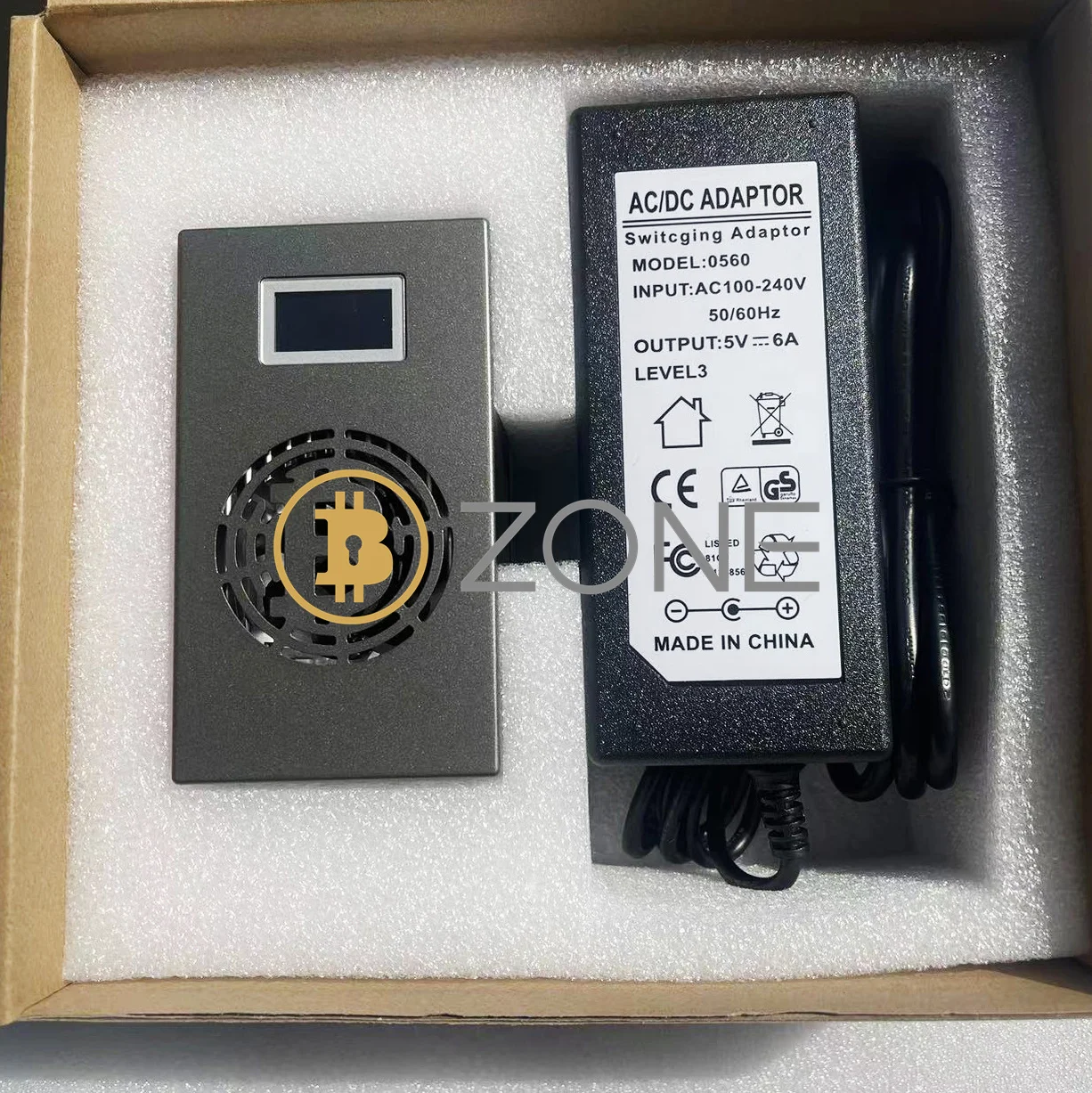 Imagem -03 - Lucky Miner com Chip Asic Silent Bitcoin Solo Mini Miner Suporte Sha256 Btc Bch Bsv Moedas Dgb Lv06 500gh s Bm1366