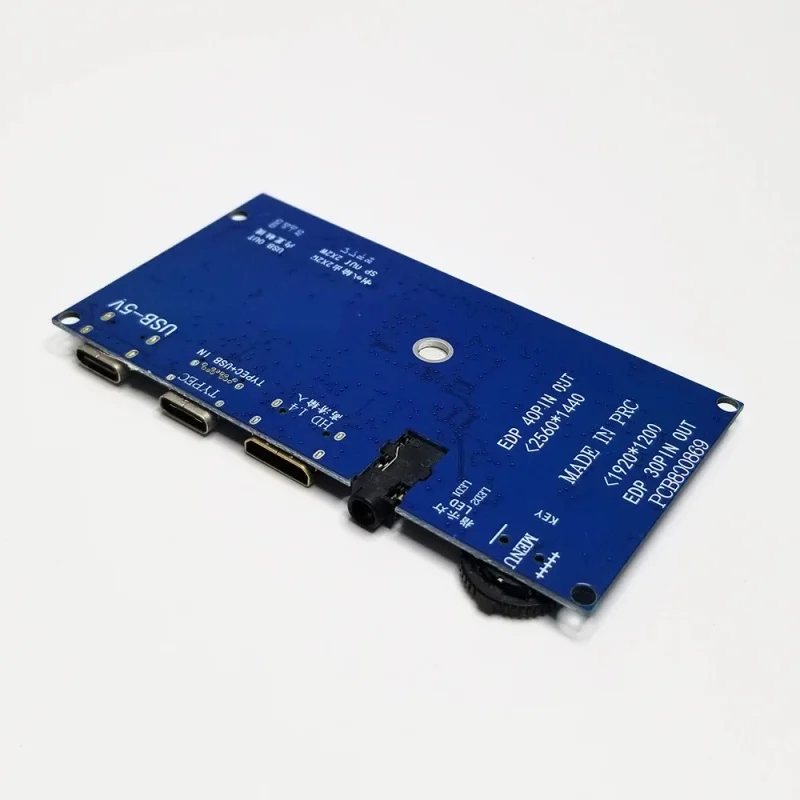 Mini HDMI and EDP 30Pin/40Pin IPS 60Hz LCD Controller Board Portable Monitor TYPE-C 1366*768 1920*1080 2560*1440 1600