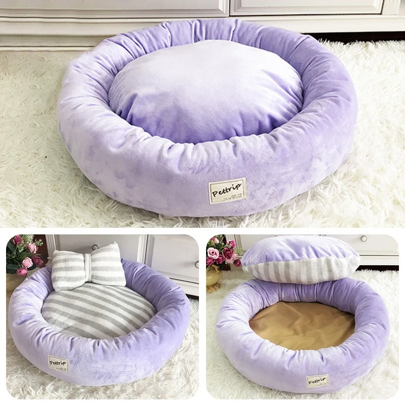 

Теплая флисовая лежанка-матрас для собак, домик для собак, всесезонное гнездо для питомцев, уютный теплый домик для маленьких собак (Тедди, Бишон), товары для животных, лежанка для собак