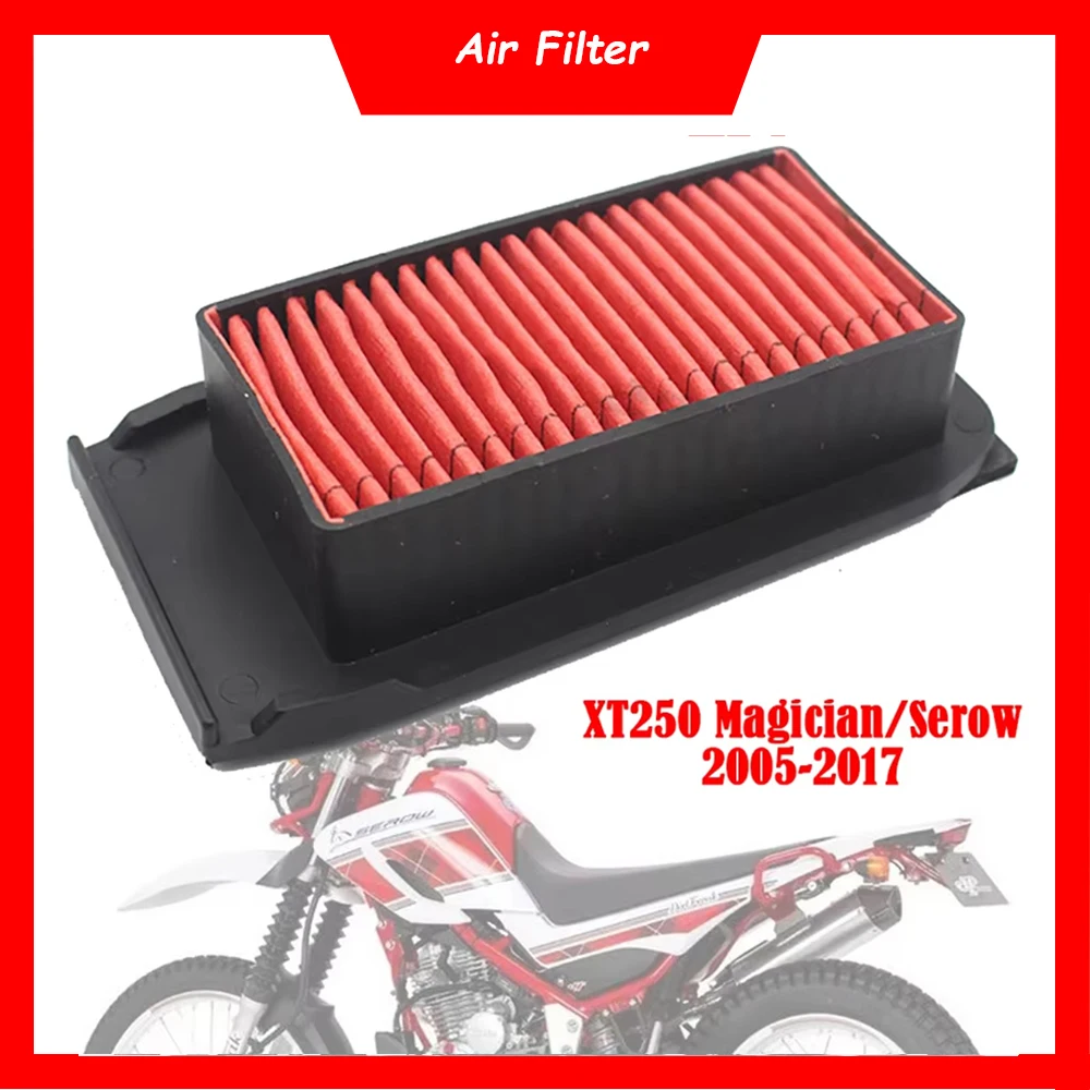 

Motorcycle Engine Air Filter Cleaner Air Intake Filter For Yamaha XT250 Serow Magician 250 2005-2017 XG250 Tricker 2004-2010