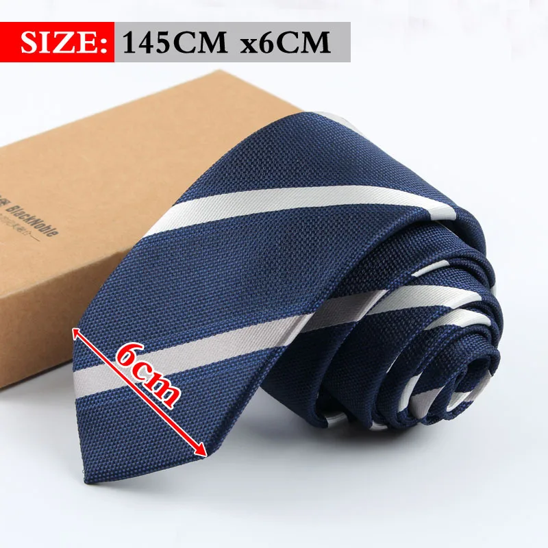 Men ties necktie Men\'s vestidos business wedding tie Male Dress legame gift gravata England Stripes JACQUARD WOVEN 6cm