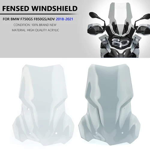 Imagen 1 del producto Para BMW F850GS F750GS nuevas piezas protectoras de pantalla de parabrisas 850 GS F750GS F 850GS ADV Adventure soporte de fijación de parabrisas 18-21