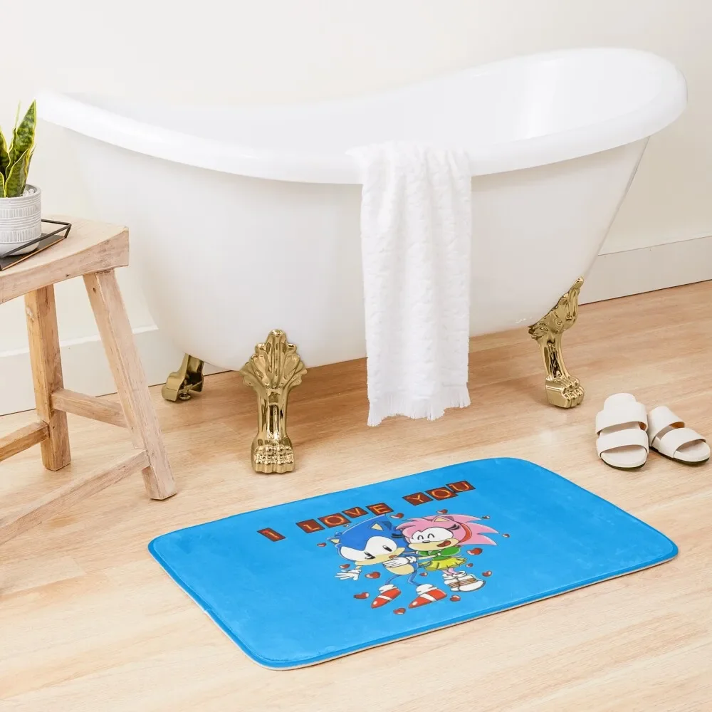 

I Love You Bath Mat Hallways Kitchen Bathtub Anti Slip Bathroom Rugs And Set Mat