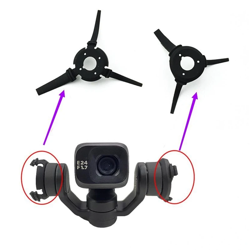 مخمدات مطاطية جانبية غير مقطعة من Gimbal لـ DJI Mini 3 Pro ، وسادة تخمير لليمين واليسار ، كرة امتصاص الصدمات ، قطع غيار ، ملحقات