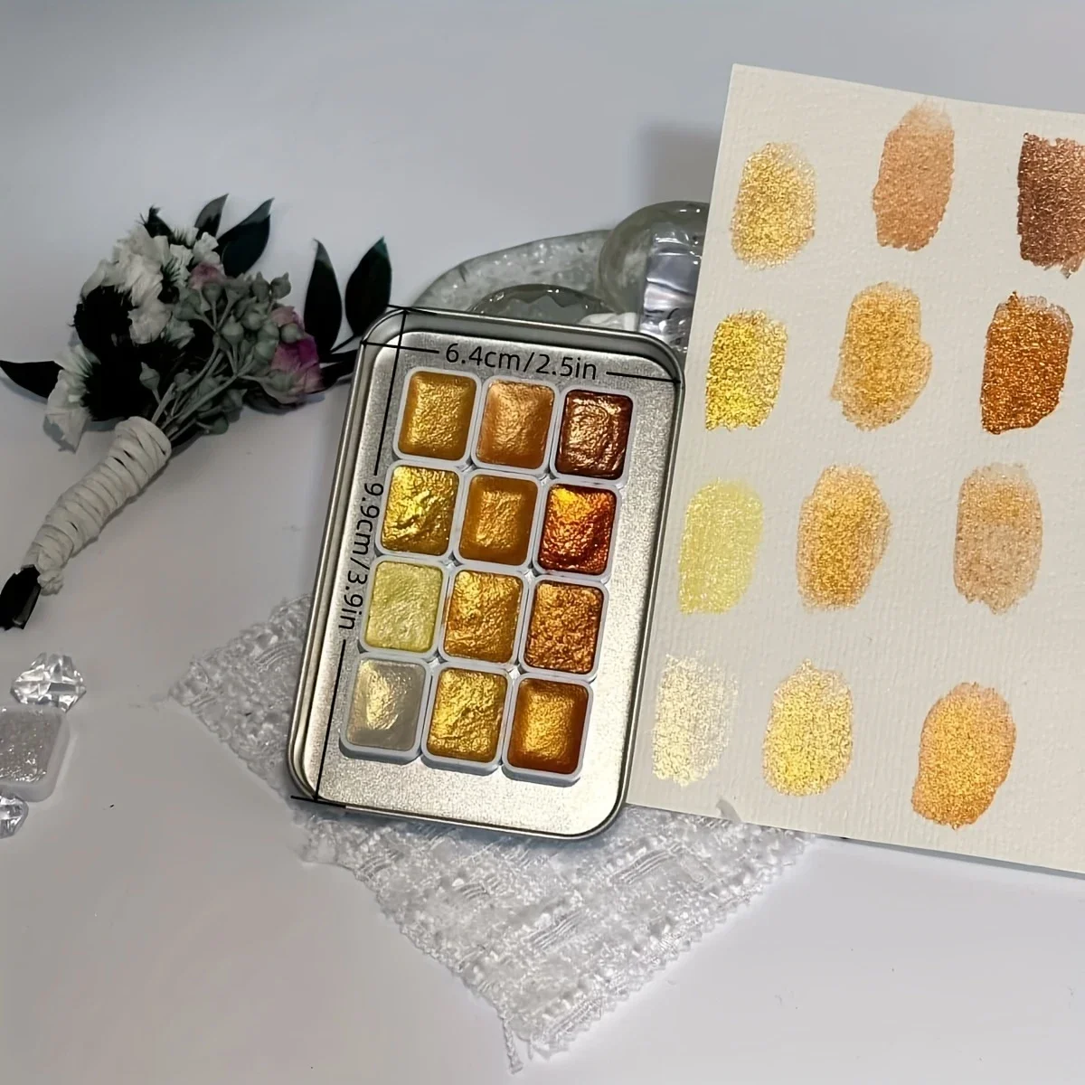 Kompletny zestaw profesjonalny – Metallic Paint Set recenzja i cena