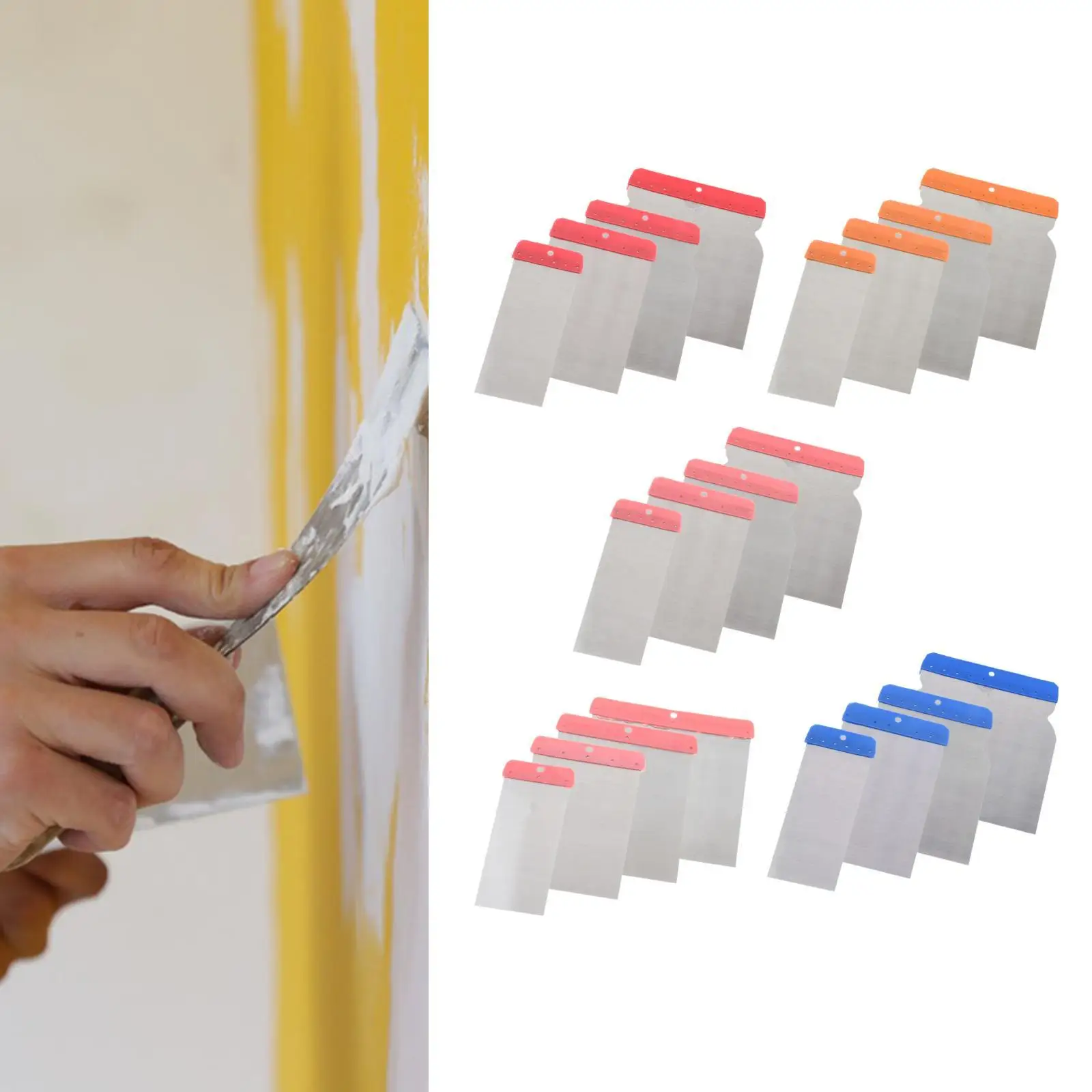 Premium Putty Knife Set for Home Repair And Renovation Projects