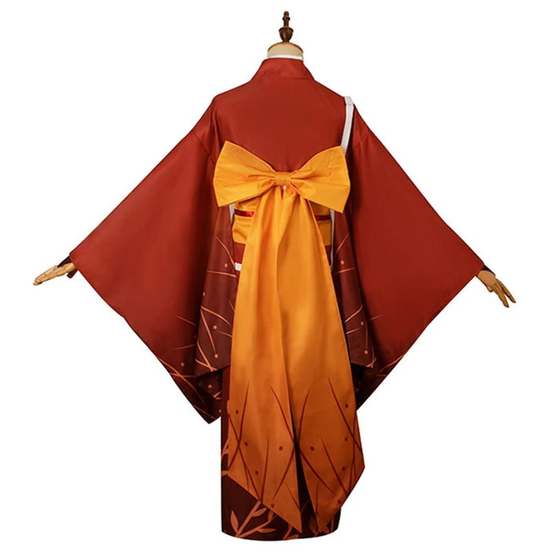 Izumi Kyouka Cosplay BSD Bungo Stray Dogs Cosplay Costume Headwear Hangings Wig Women Kimono Yukata Uniform Dress Outfits