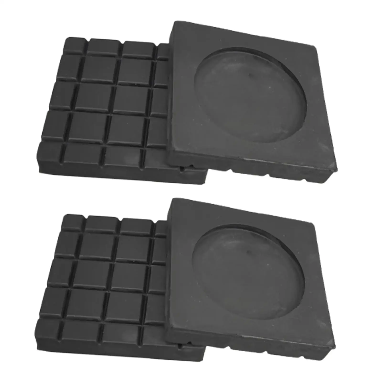 Washing Machine Anti Slip Rubber Noise Dampening Support Feet Shock Absorber Pads for Table Bed Appliance