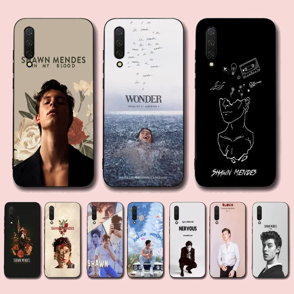 Singer S-Shawn M-Mendes Phone Case For Xiaomi Mi 5X 8 9 10 11 12 lite pro 10T PocoX3pro PocoM3 Note 10 pro lite