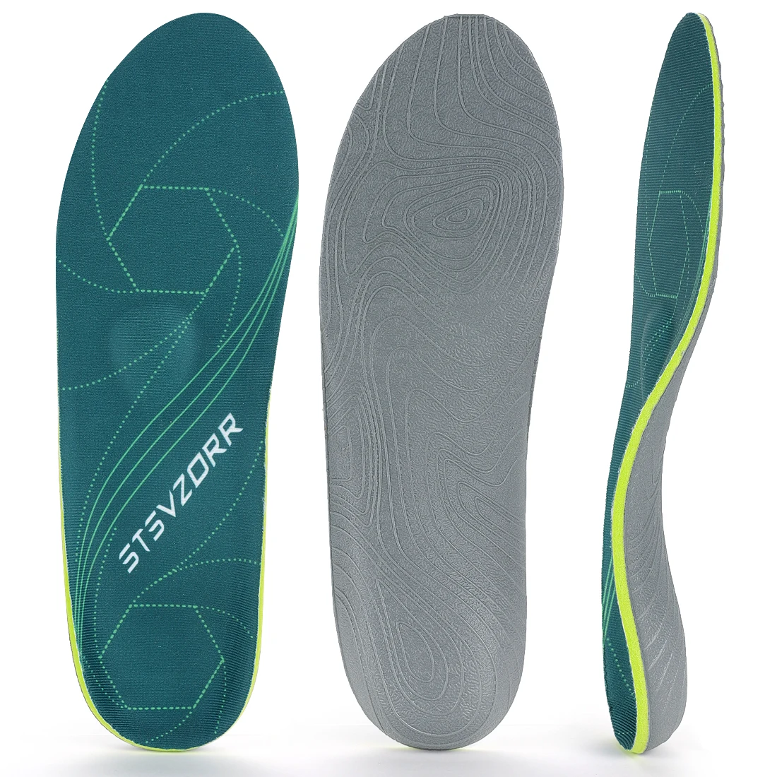 Fasciitis Plantaris Relief Orthopedische Binnenzool Platte Voet Hoge Steunzool Mannen Vrouwen Werk Orthopedische Insert Sport Schoen Sneaker Zool