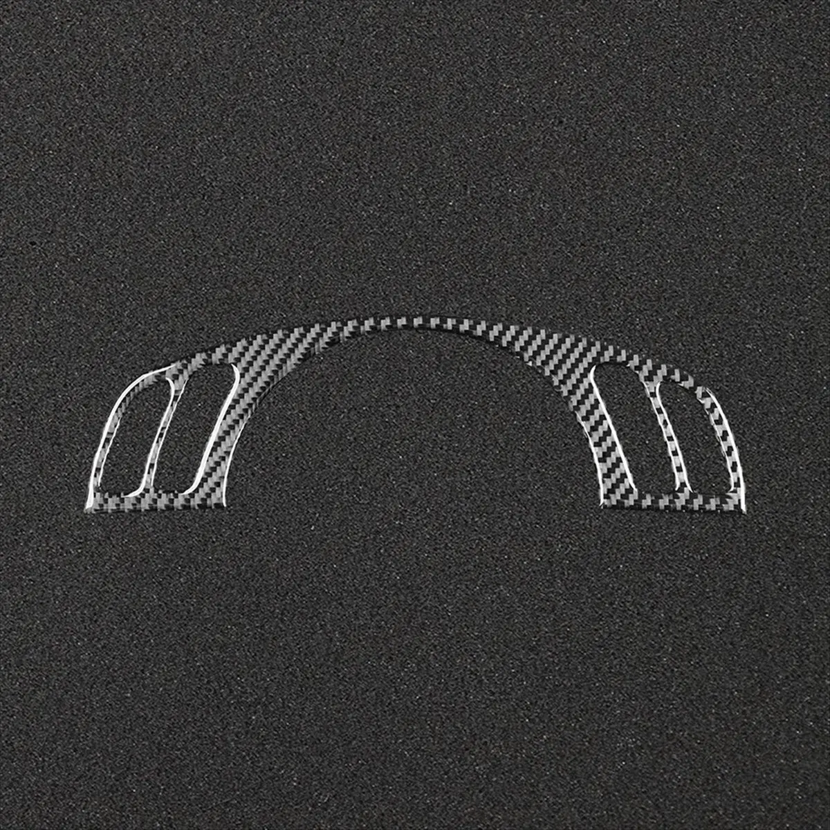 Super Sale Carbon Fiber for BMW X5 E53 2000-2006 Car Steering Wheel Buttons Cover Trim Interior Accessories