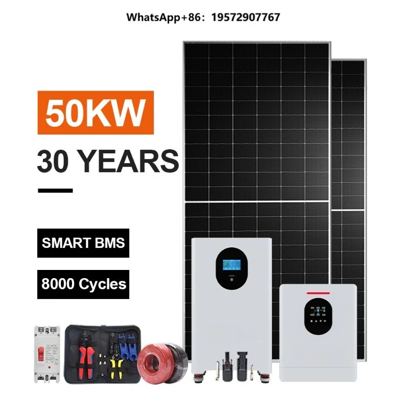 Off Grid Home Solar Power System 5KW 10KW 20KW 30KW Complete Kit with LiFePO4 Battery Solar Panels