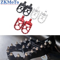 Motorcycle Foot Pegs MX Wide Fat Footrests Pedals W/Shifter Pegs For Harley Sportster XL 883 1200 Dyna Street Bob Bobber Custom