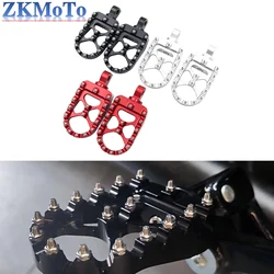 Motorcycle Foot Pegs MX Wide Fat Footrests Pedals W/Shifter Pegs For Harley Sportster XL 883 1200 Dyna Street Bob Bobber Custom