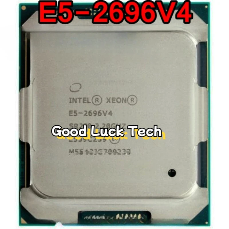 

Б/у процессор Intel Xeon E5 2696 V4, 2,20 ГГц, 22 ядра, 55 м, LGA2011-3 E5-2696 V4, процессор E5 2696V4