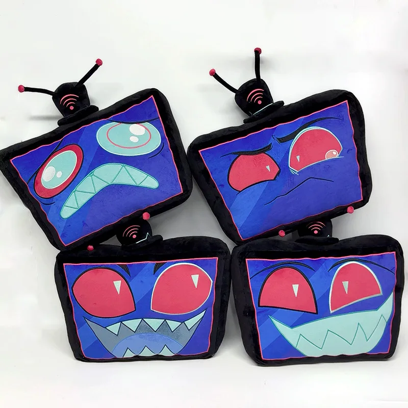 

В наличии: Плюшевая подушка-игрушка Вокс из Hazbin Hotel, милая двусторонняя аниме-подушка, игрушки-подушки, подарки на день рождения