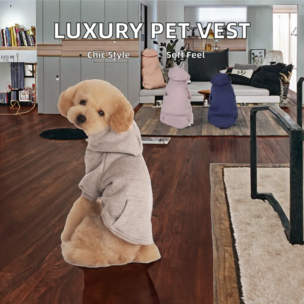 Simple Design Polyester Vest Lightweight Comfortable Small Large Dog Summer Wear