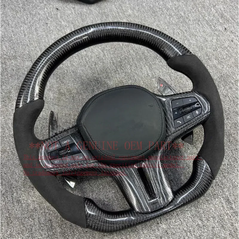 For BMW Steering Wheel Horn Cover Horn Shell Decorative Cover G Chassis Series Carbon Fiber Sport Upgrade