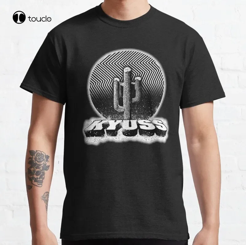 Kyuss Music Classic T-Shirt Cotton Tee Shirt Unisex Custom Aldult Teen Unisex Digital Printing Tee Shirts Fashion Tshirt Summer