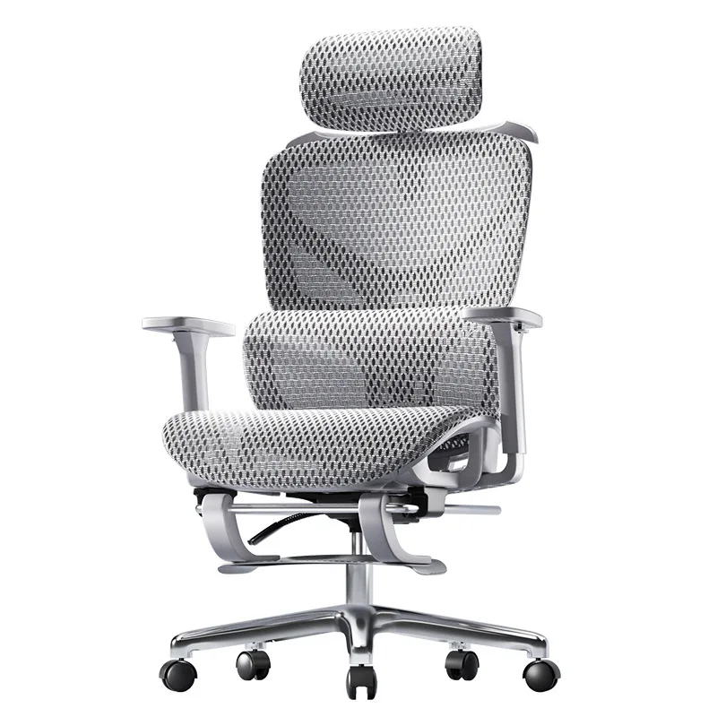 Adjustable Cheap Computer Chairs Cushion Modern White Comfy Offices Chairs Ergonomic Revolving Bureaustoel Office Furniture