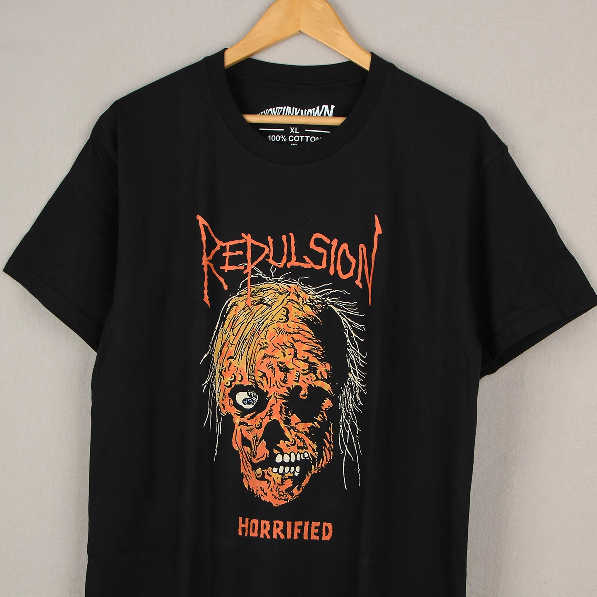 Repulsion T-Shirt Horrified Death Metal Grindcore Brutal Truth Terrorizer Napalm Death Men Women Cotten Shirt