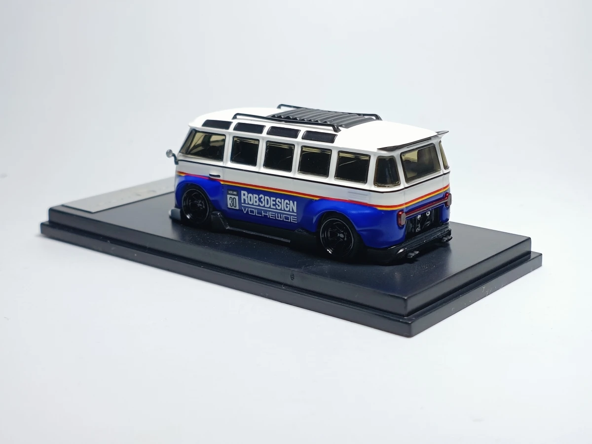 Insprie Modell 1:64 t1 Kombi Robert Design Rothmas No30 Druckguss Modell auto